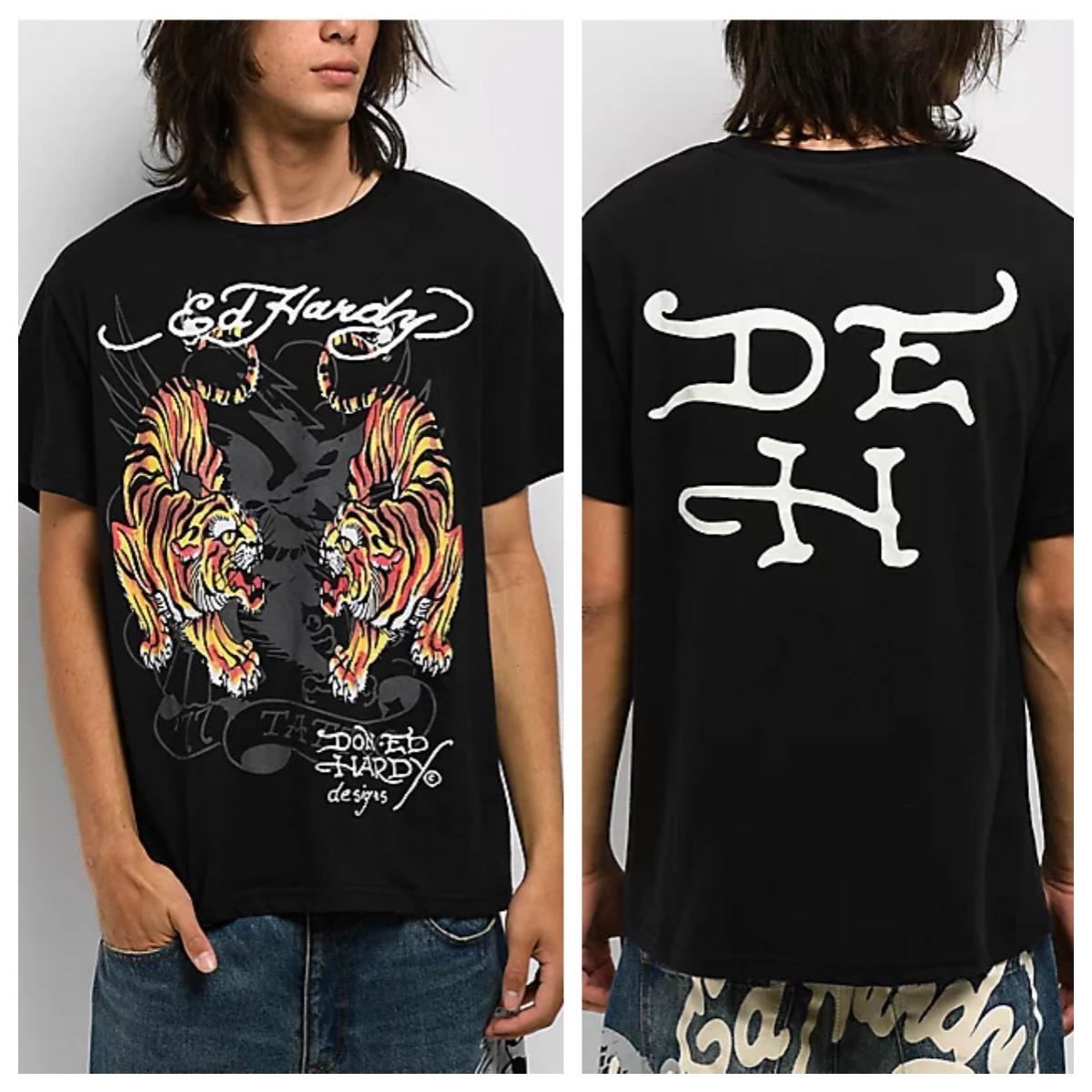 Women Streetwear Brand - Tigers Ed Tattoo Art Street 트렌디