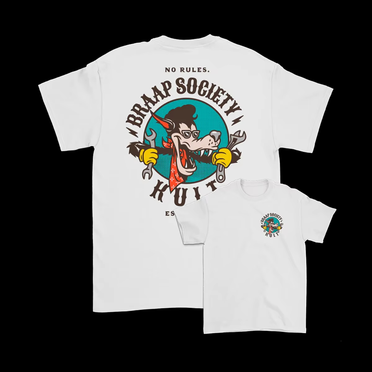 Streetwear Brand Japanese - 규칙은 없습니다. Repair Big Bad Wolf