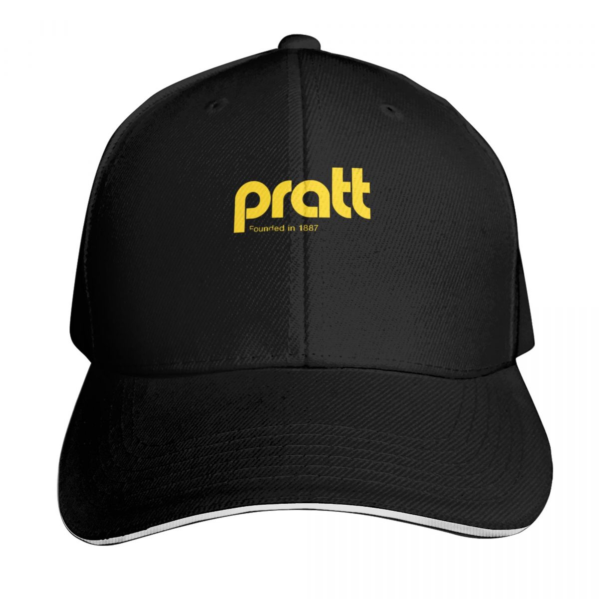 Cap Streetwear Brand - 프랫 레트로 골드 야구 모자 모자