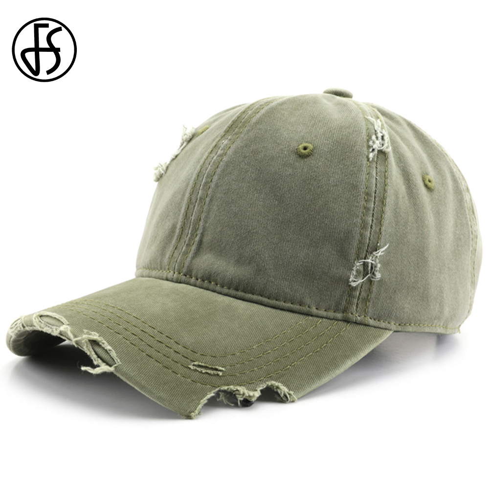 Cap Streetwear Brand - FS 워시드 코튼 아미 그린 남성
