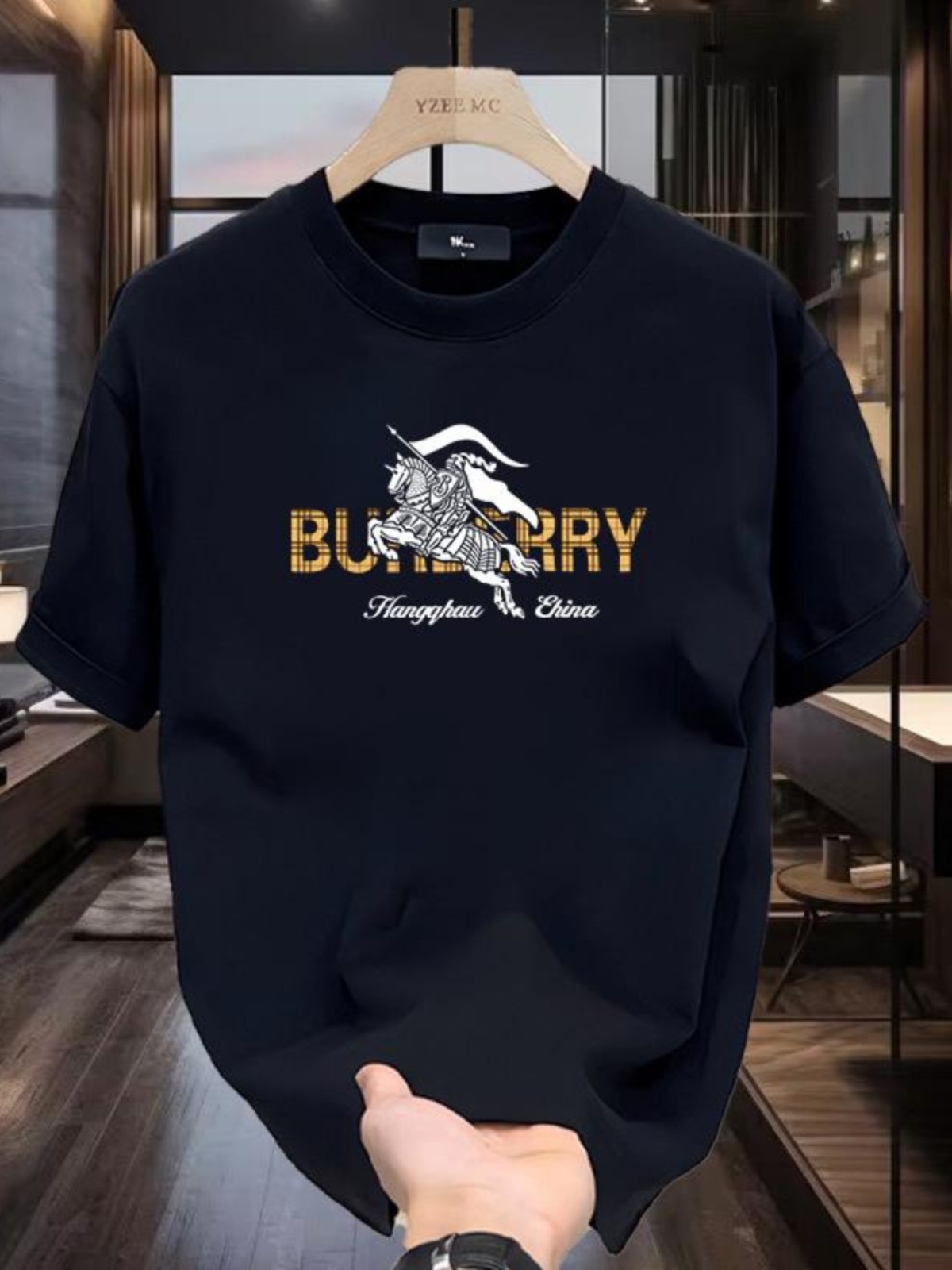 Quality Streetwear Brand - 100% 순면 남성용 명품 브랜드 레터