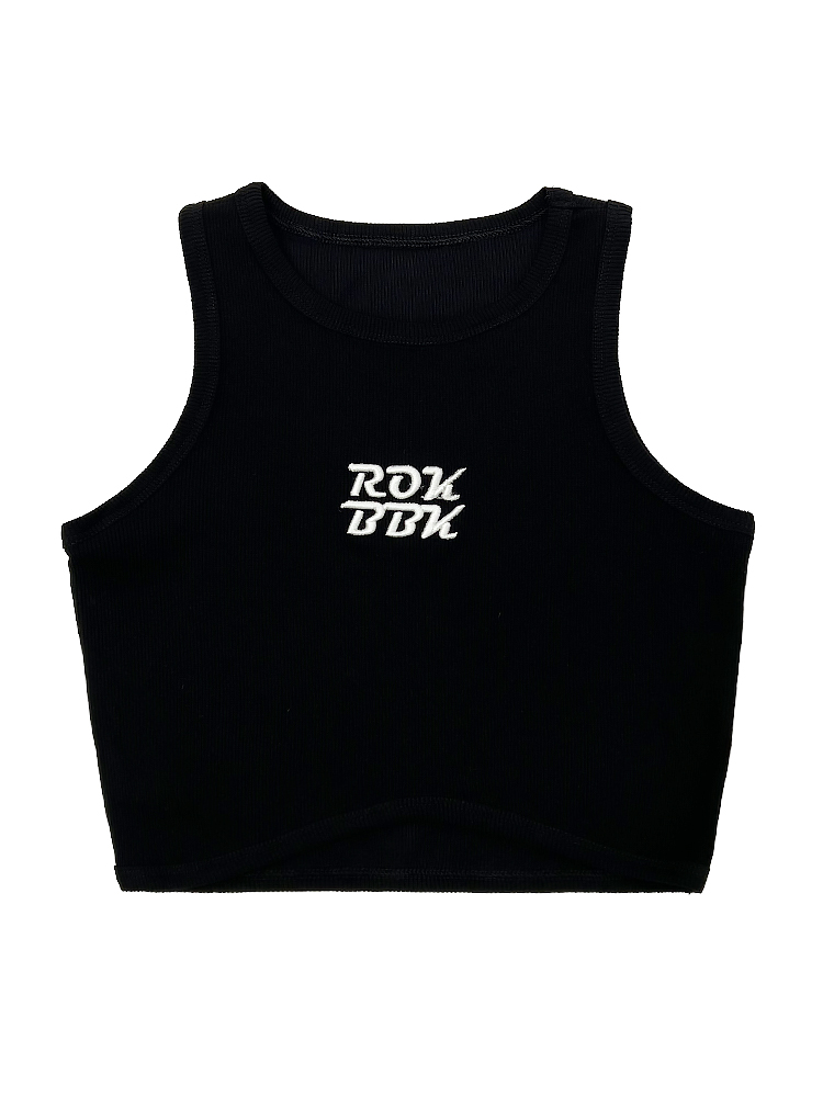 짧은 스포티 크롭탑 ROKBBK-K 스트릿 스타일 댄스 - Streetwear Brand With K 리뷰 및 가격