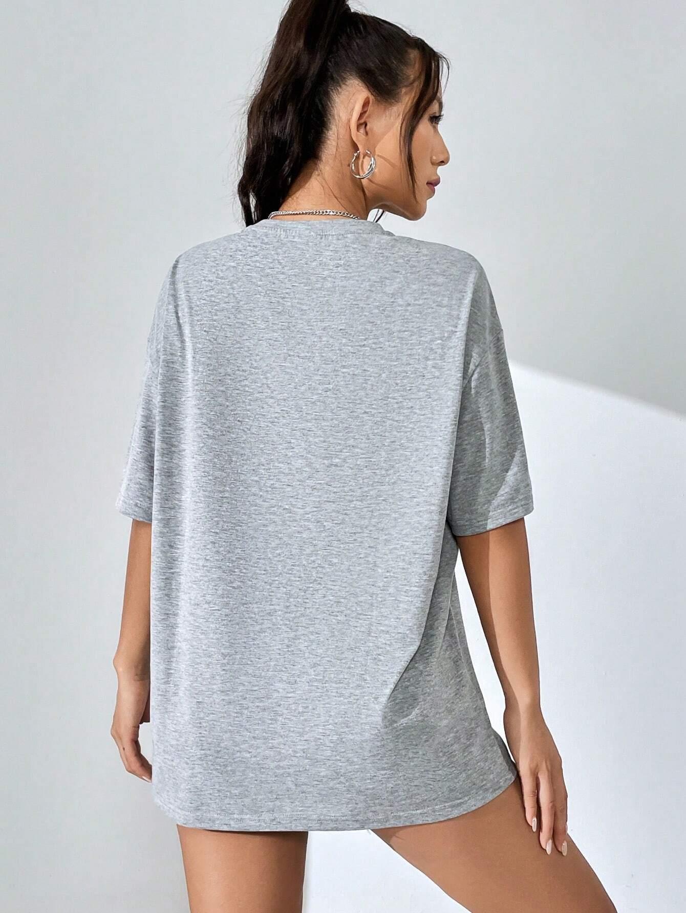 말리부 비치 편지 인쇄 인쇄 여성 티셔츠 스트리트 캐주 - Women Streetwear Brand 리뷰 및 가격