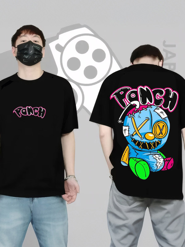 트렌디 브랜드 작은 곰돌이 반팔 티셔츠 100% 면 루 - Streetwear Brand Best 리뷰 및 가격