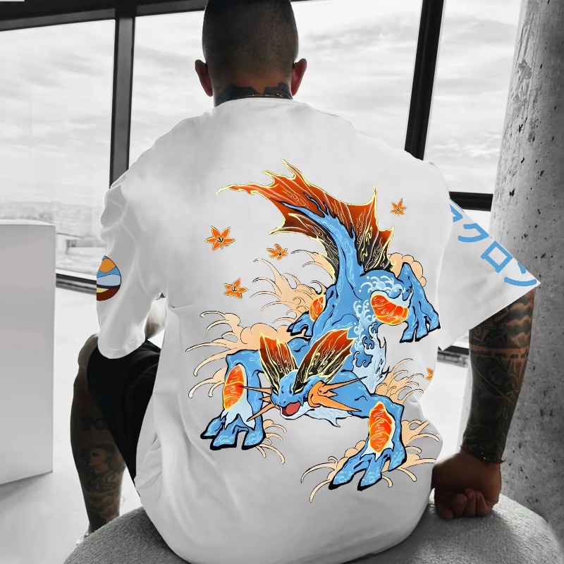 포켓몬 콜라보 프린트 티셔츠 2025 여름 신상 남성  - Cap Streetwear Brand 리뷰 및 가격