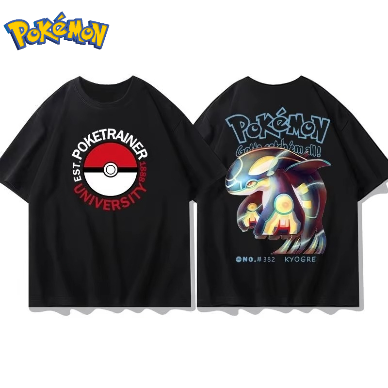 25 여름 포켓몬 애니메이션 그라운드 브랜드 100%  - Streetwear Brand Y2K 리뷰 및 가격