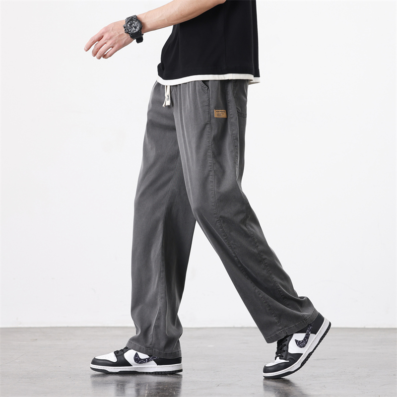 OUSSYU 브랜드 남성용 리오셀 원단 바지, 얇고 헐 - Streetwear Brand Korea 리뷰 및 가격