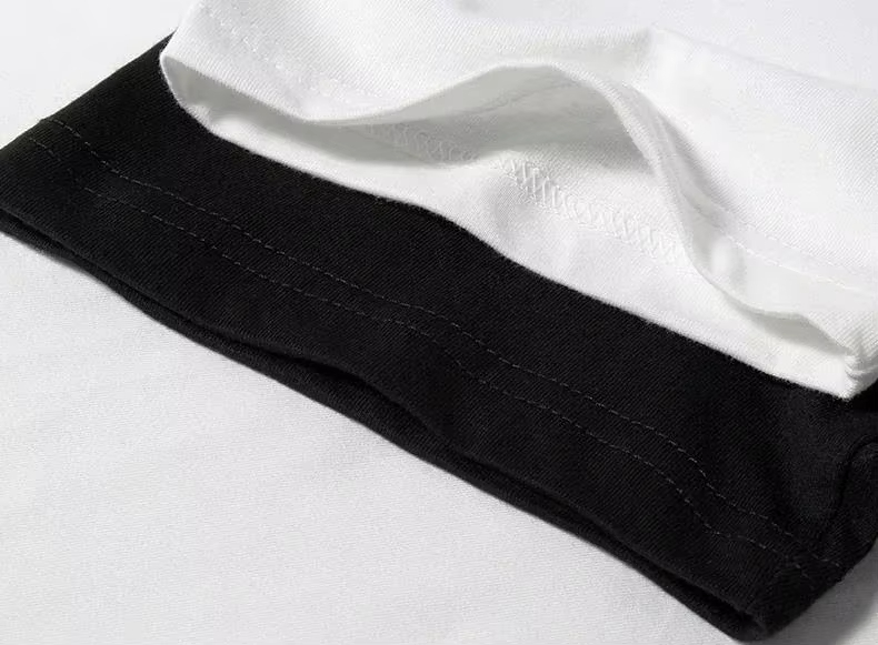 100% 순면 남성용 명품 브랜드 레터 프린트 티셔츠, - Quality Streetwear Brand 리뷰 및 가격
