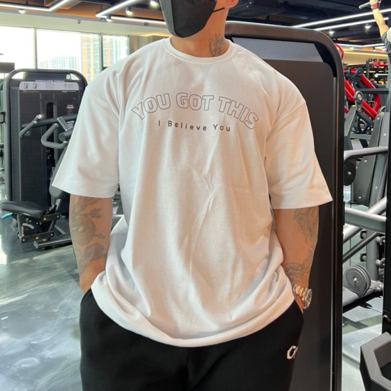 루즈한 스타일 한국 브랜드 2023 티셔츠, 여름 남성 - Streetwear Brand Korea 리뷰 및 가격