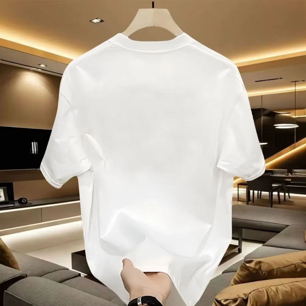 100% 순면 남성용 명품 브랜드 레터 프린트 티셔츠, - Quality Streetwear Brand 리뷰 및 가격