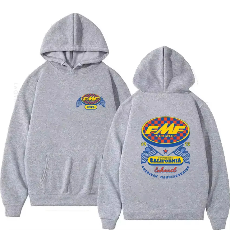 FMF 레이싱 배기구 아마 모토크로스 테마 풀오버 남성 - Streetwear Brand Y2K 리뷰 및 가격