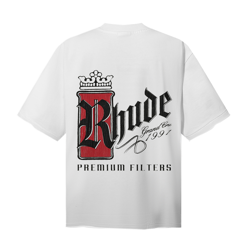 26SS 스트리트웨어 브랜드 레터 프린트 루드 탑 티셔 - Quality Streetwear Brand 리뷰 및 가격