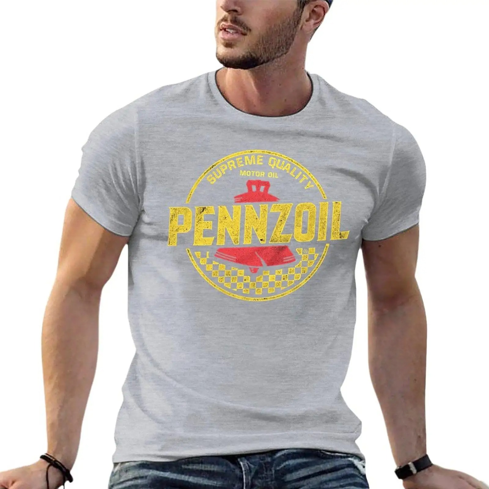 Distressed Pennzoil 모터 오일 로고 오 - Streetwear Brand Clothing 리뷰 및 가격